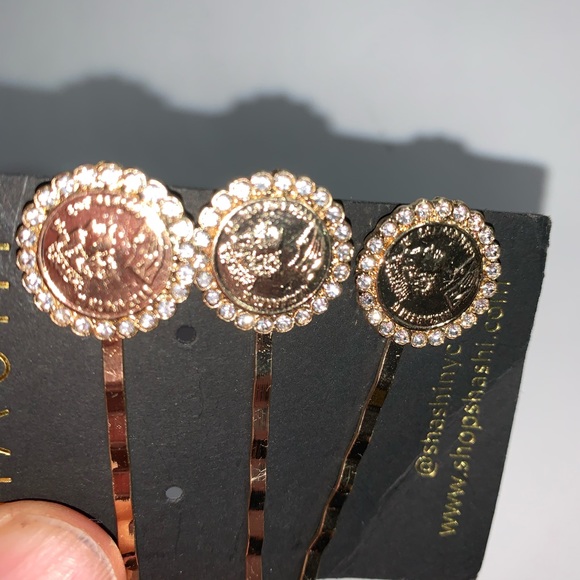 NWOT authentic SHASHI for THEORY hairpins 6 pins main image 6
